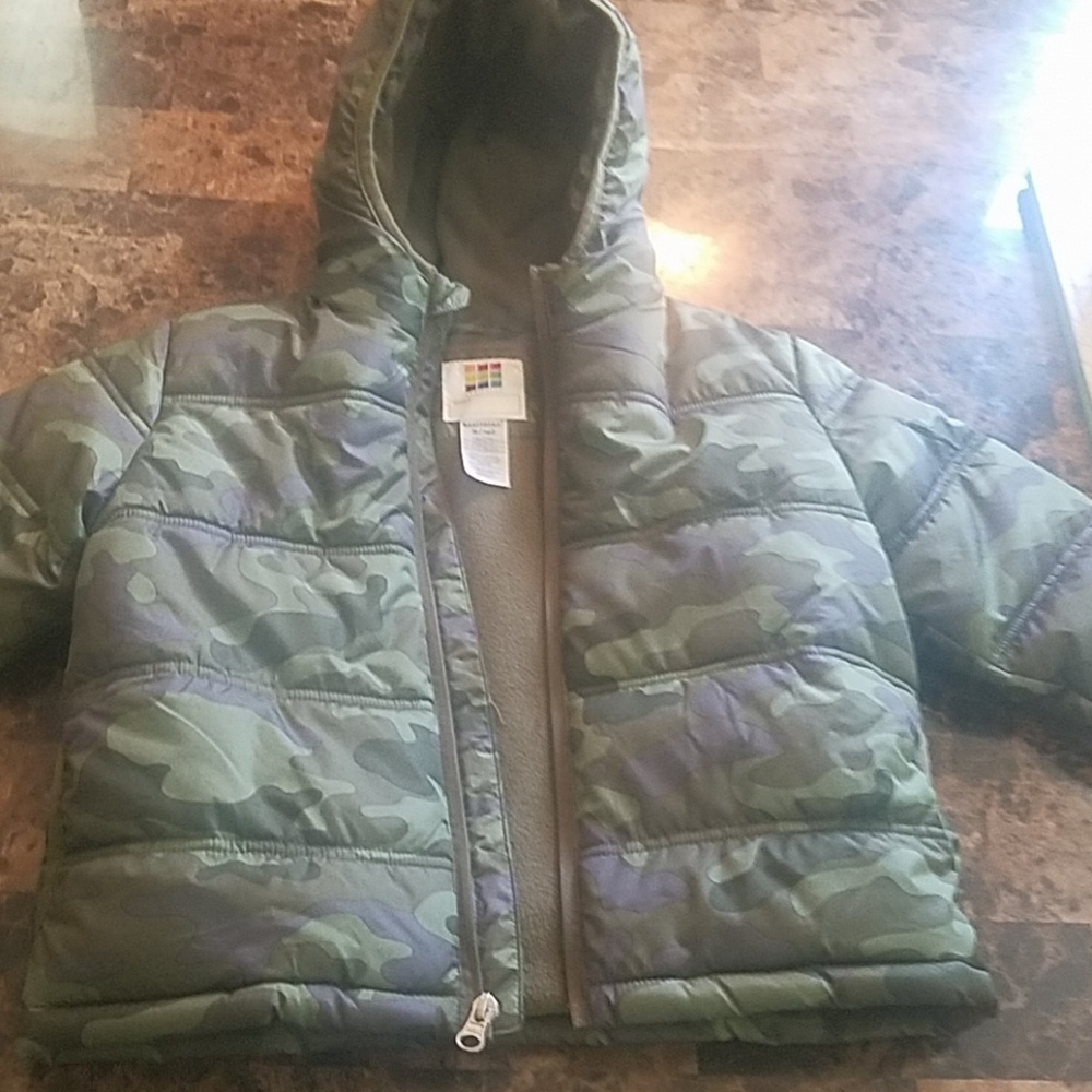 Boy's Healthtex Camo Puffer Jacket